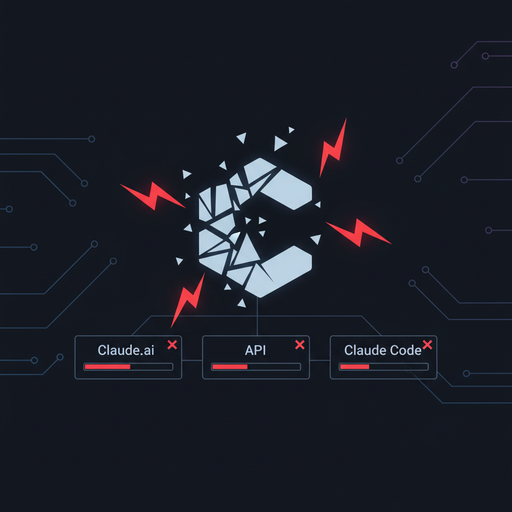 Claude.ai, API and Claude Code See Spike in Errors - AIPULSEN